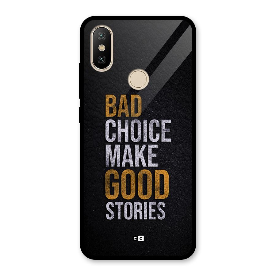 Make Good Stories Glass Back Case for Redmi A2