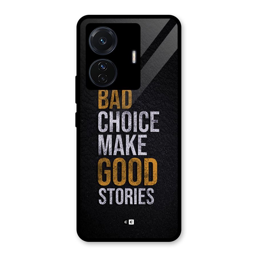 Make Good Stories Glass Back Case for Vivo T1 Pro