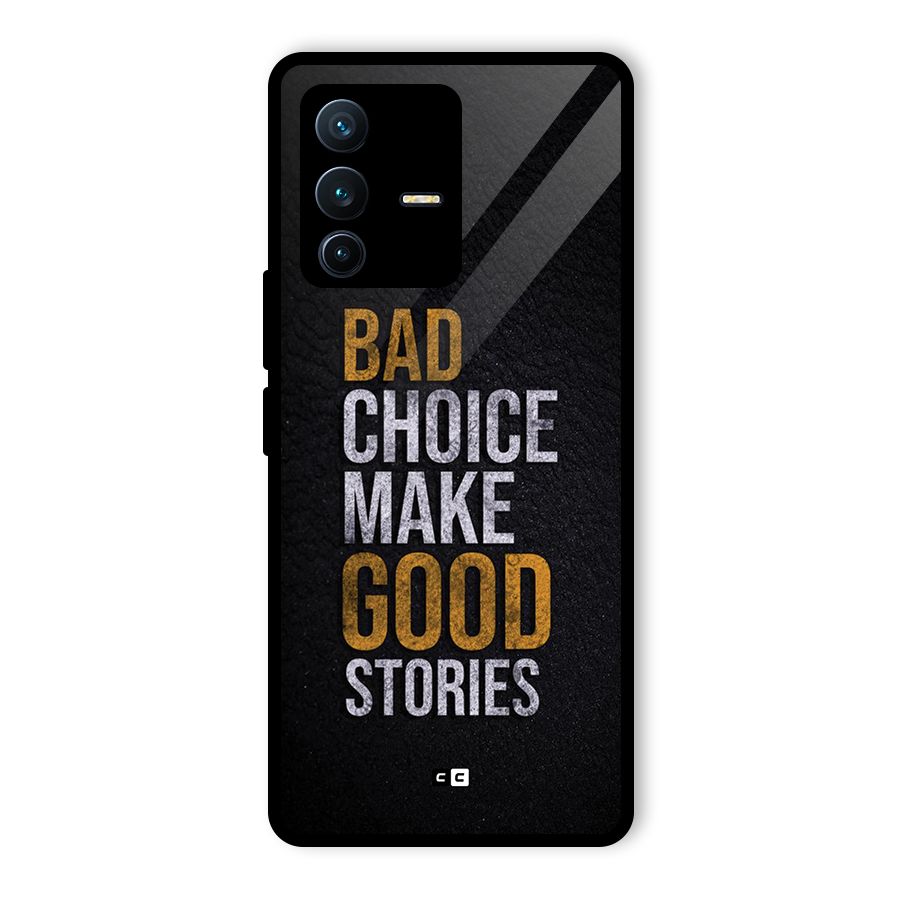 Make Good Stories Glass Back Case for Vivo V23 Pro