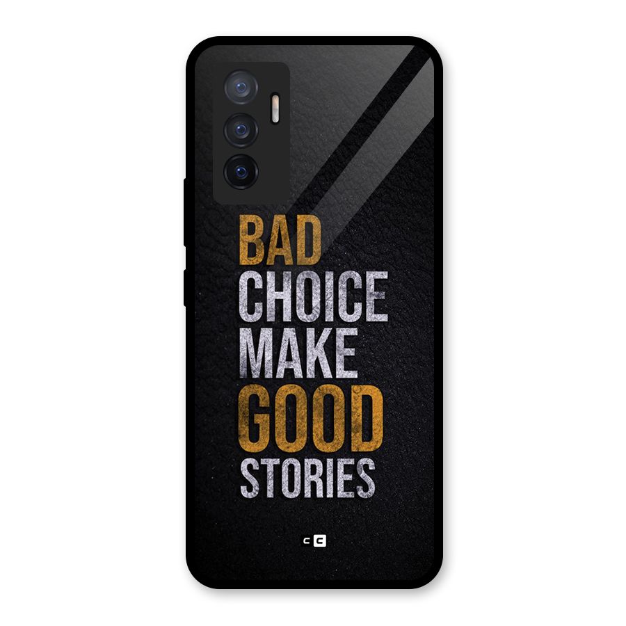 Make Good Stories Glass Back Case for Vivo V23e