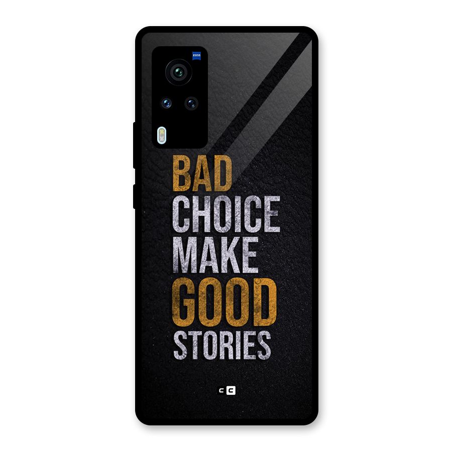 Make Good Stories Glass Back Case for Vivo X60 Pro