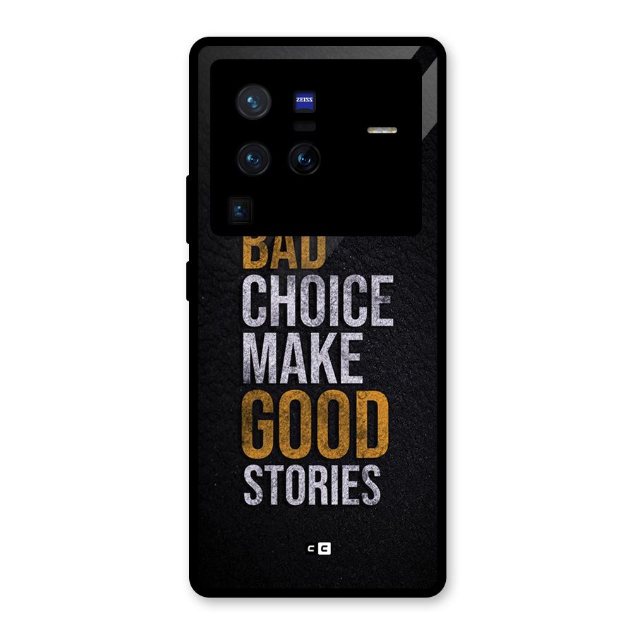 Make Good Stories Glass Back Case for Vivo X80 Pro