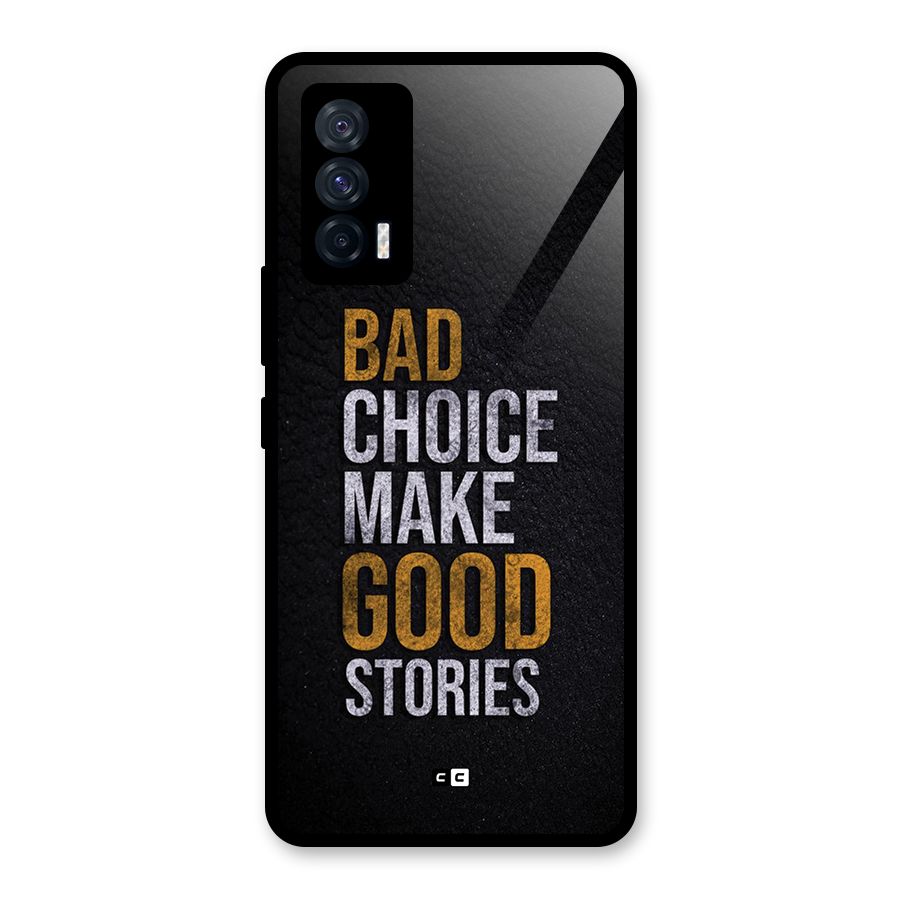 Make Good Stories Glass Back Case for Vivo iQOO 7 5G