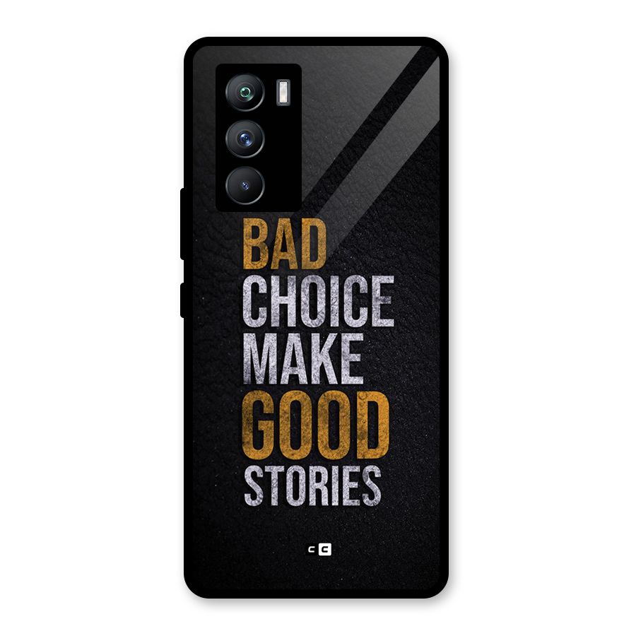 Make Good Stories Glass Back Case for Vivo iQOO 9 SE