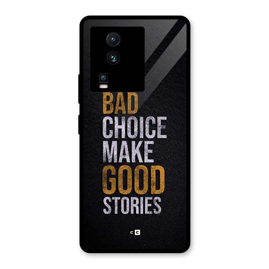 Make Good Stories Glass Back Case for Vivo iQOO Neo 7