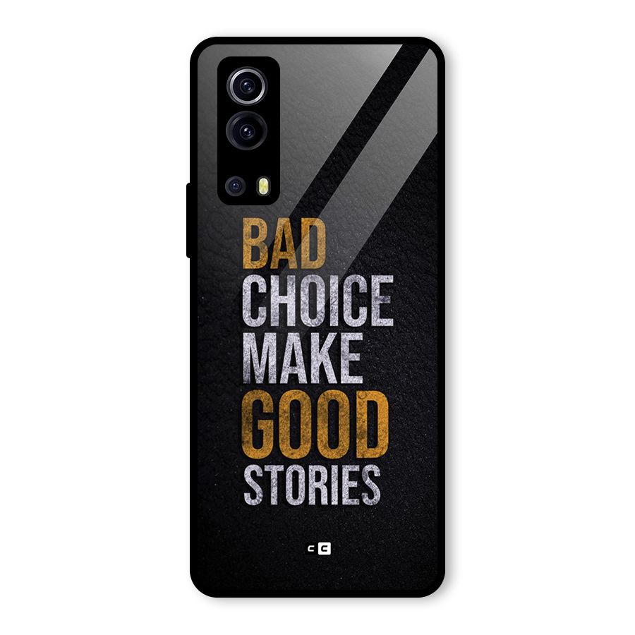 Make Good Stories Glass Back Case for Vivo iQOO Z3