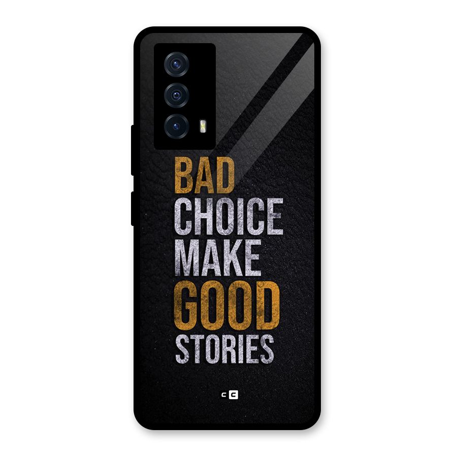 Make Good Stories Glass Back Case for Vivo iQOO Z5