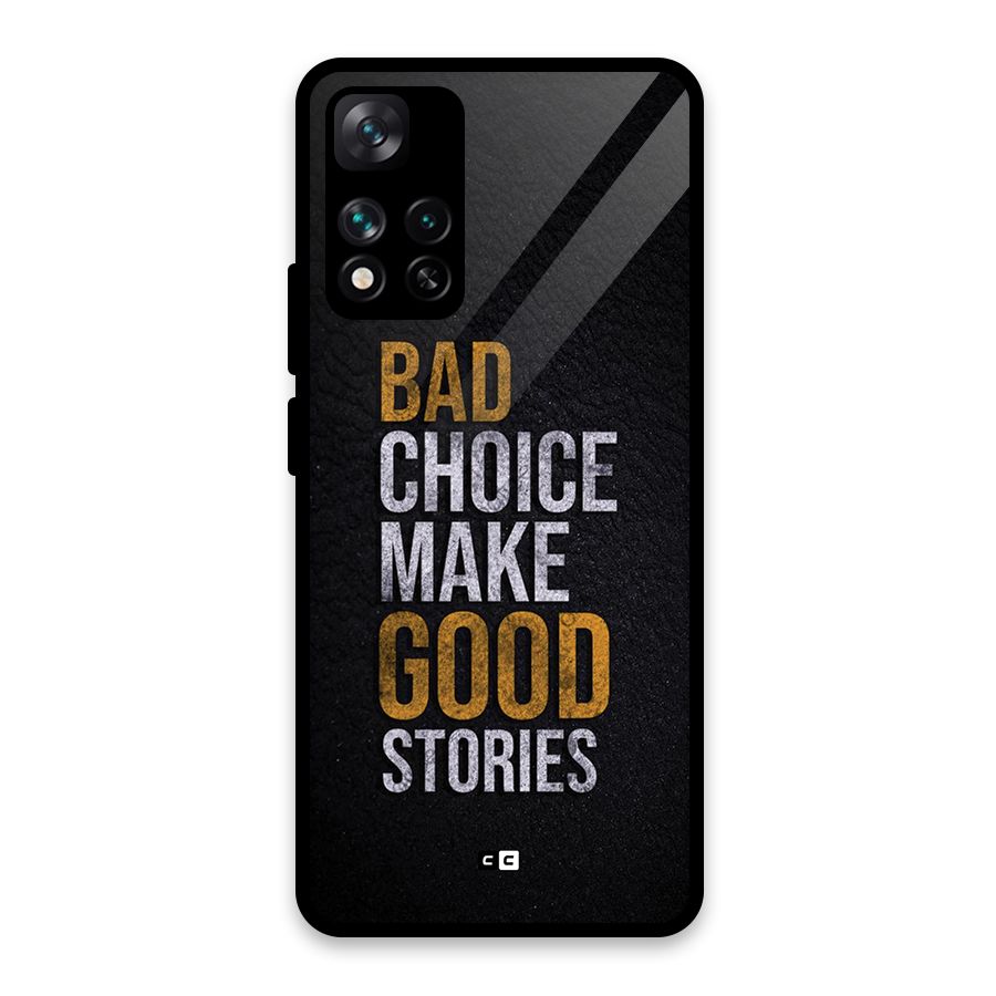 Make Good Stories Glass Back Case for Xiaomi 11i 5G