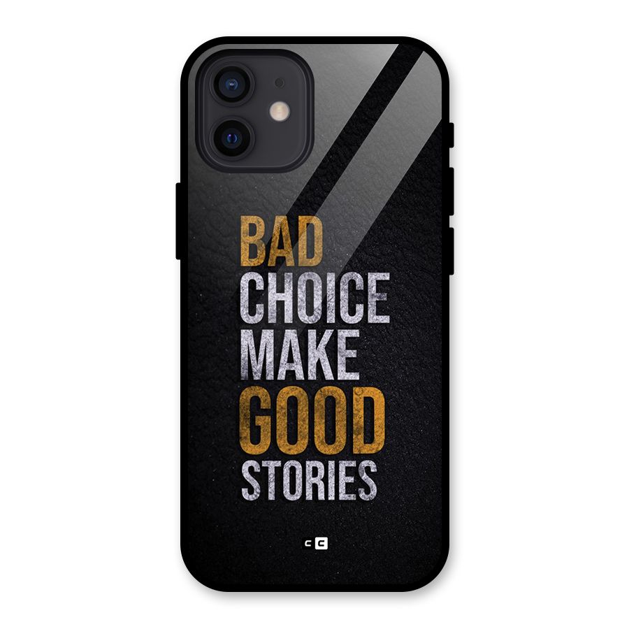 Make Good Stories Glass Back Case for iPhone 12