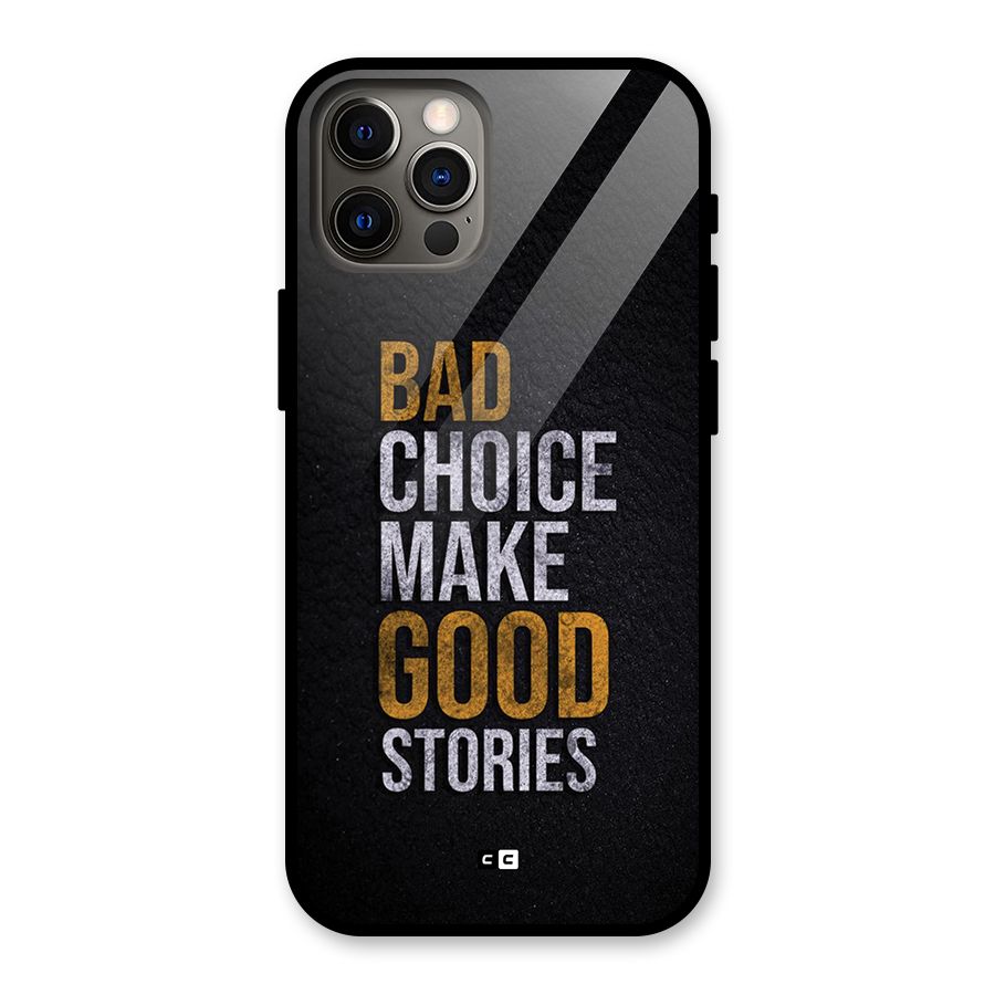 Make Good Stories Glass Back Case for iPhone 12 Pro