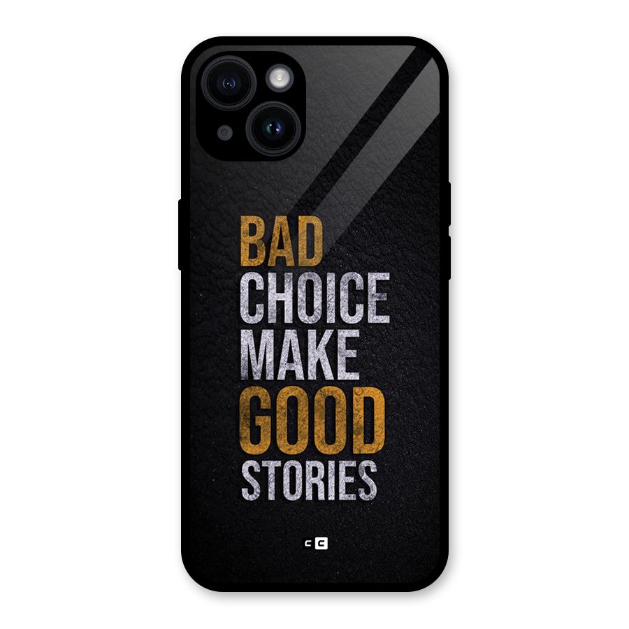 Make Good Stories Glass Back Case for iPhone 14