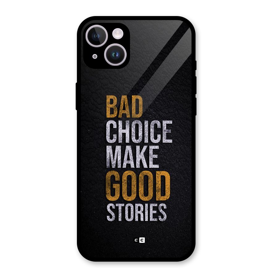 Make Good Stories Glass Back Case for iPhone 14 Plus