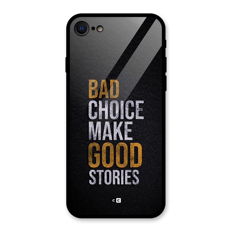Make Good Stories Glass Back Case for iPhone SE 2022