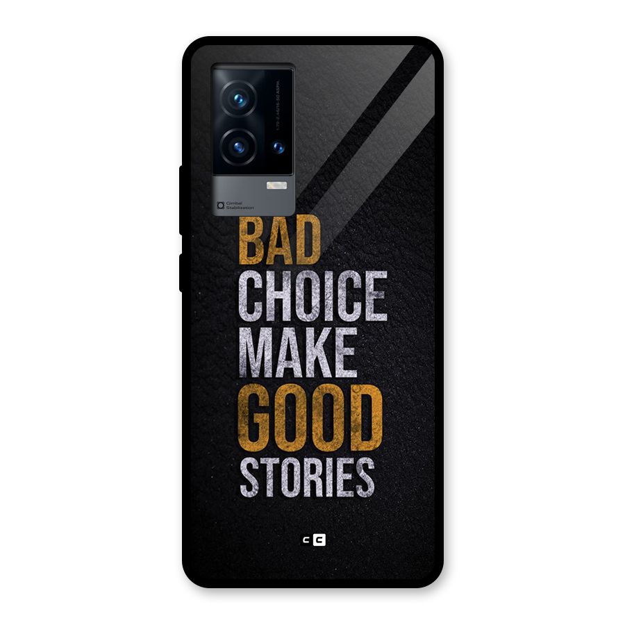 Make Good Stories Glass Back Case for iQOO 9 5G