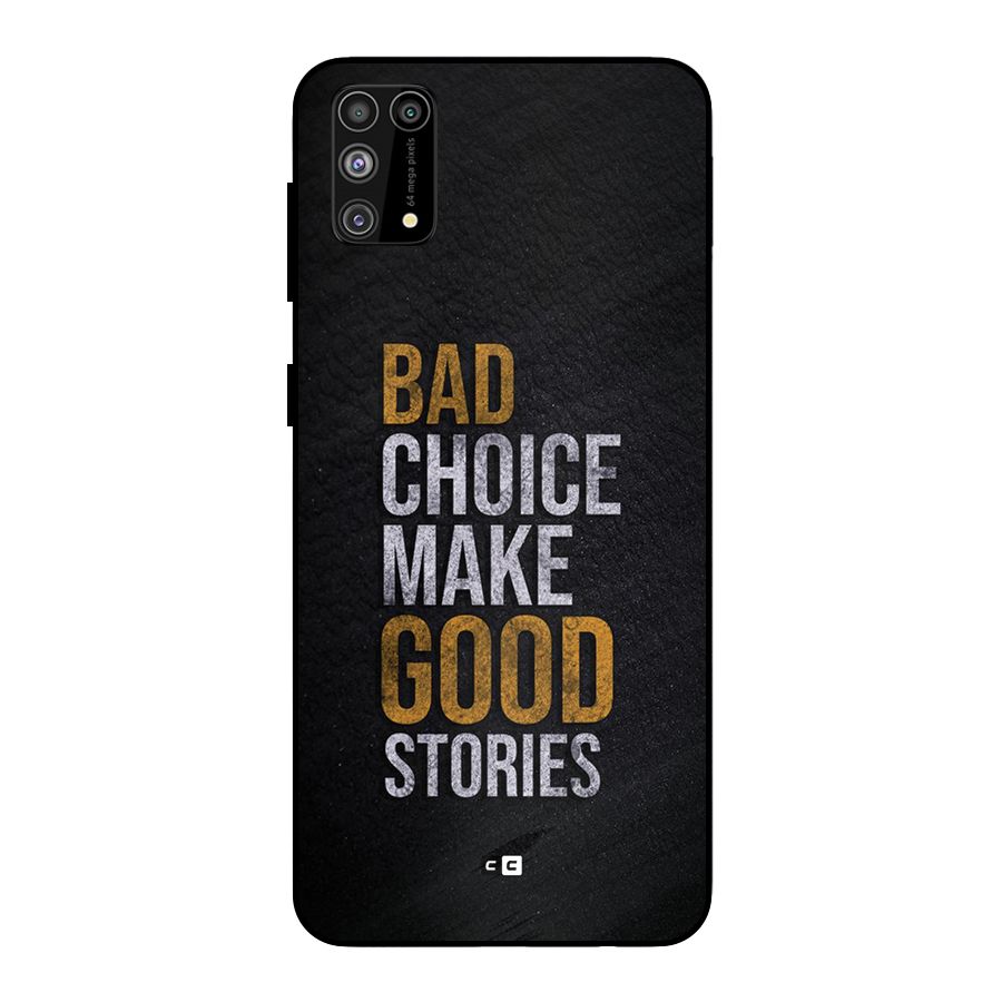 Make Good Stories Metal Back Case for Galaxy F41