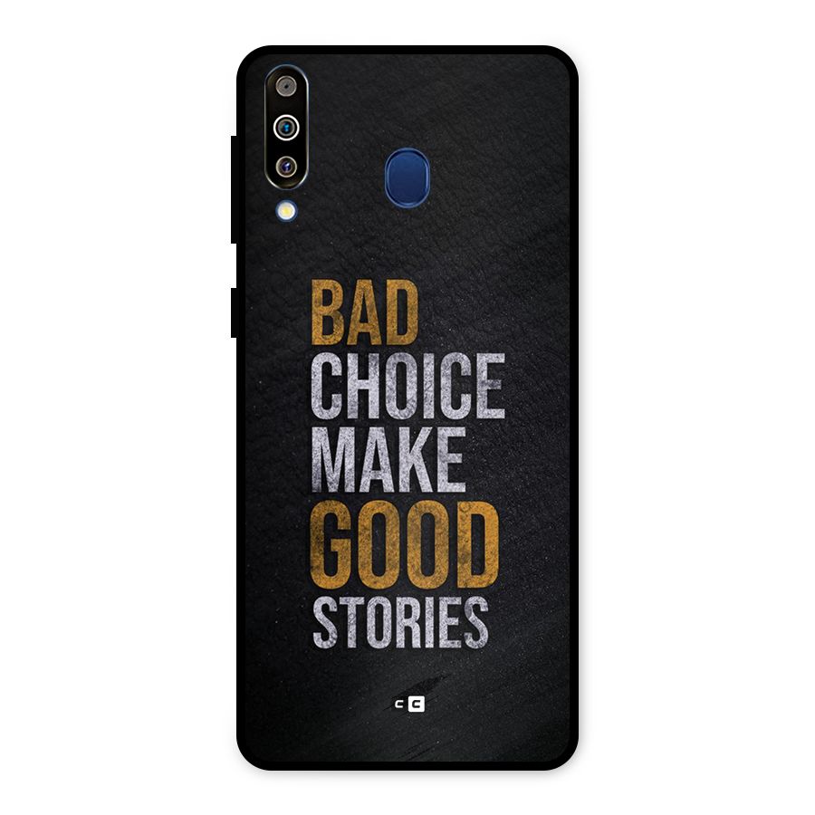 Make Good Stories Metal Back Case for Galaxy M30