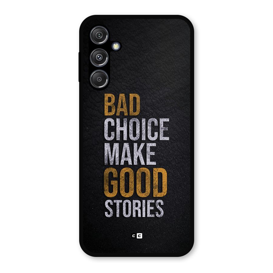 Make Good Stories Metal Back Case for Galaxy M34 5G