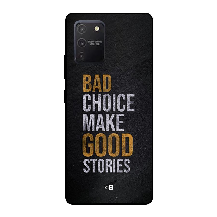 Make Good Stories Metal Back Case for Galaxy S10 Lite