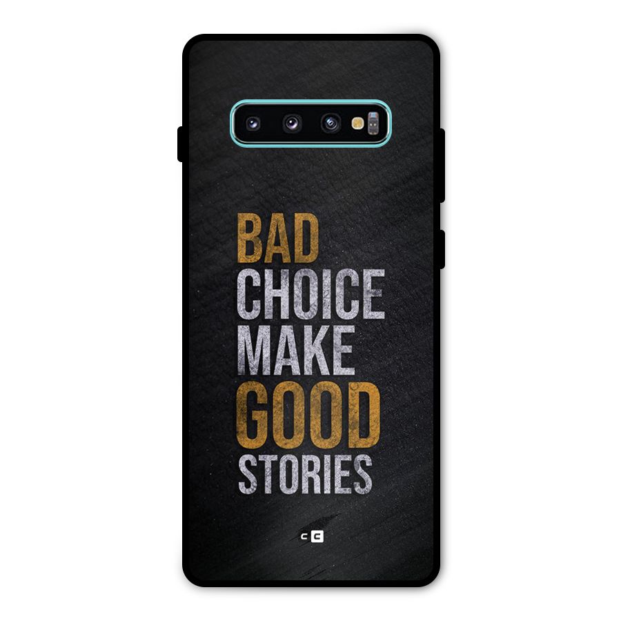 Make Good Stories Metal Back Case for Galaxy S10 Plus