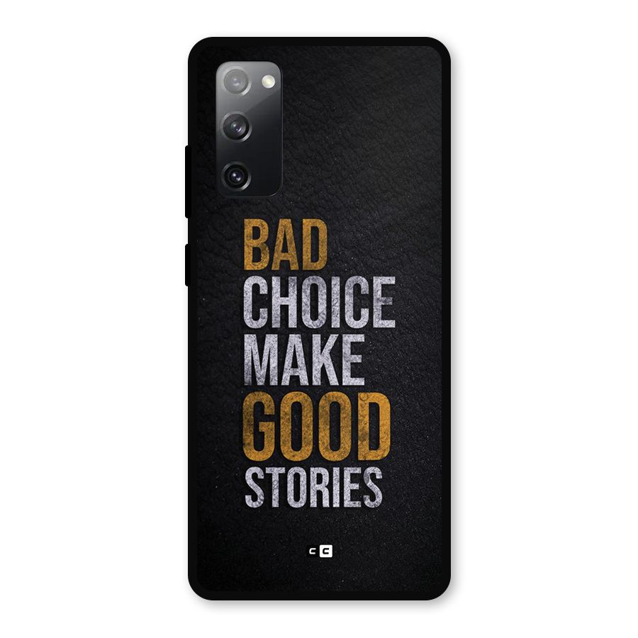 Make Good Stories Metal Back Case for Galaxy S20 FE