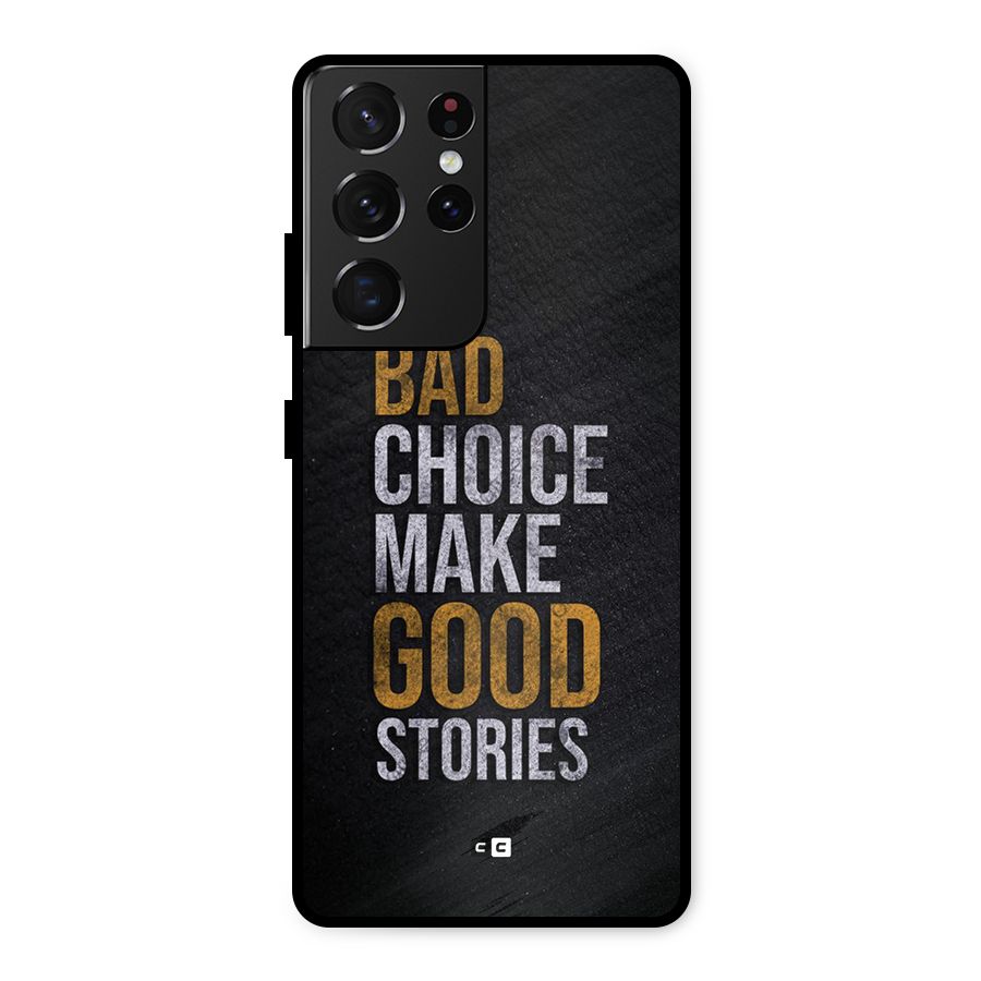 Make Good Stories Metal Back Case for Galaxy S21 Ultra 5G