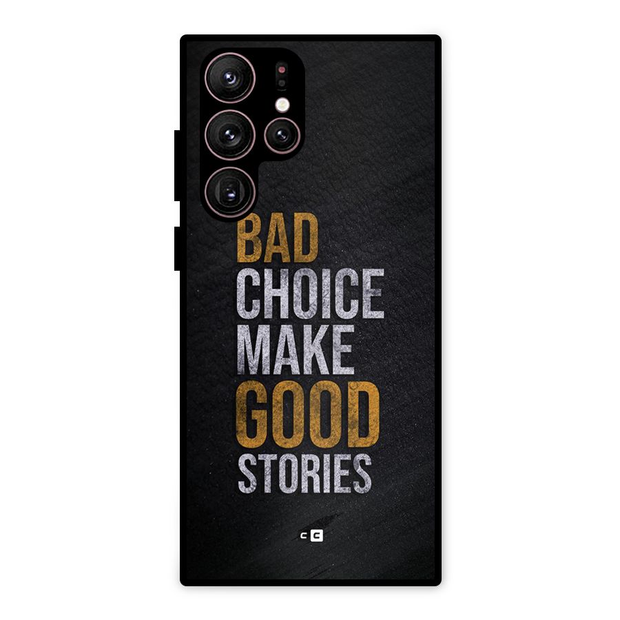 Make Good Stories Metal Back Case for Galaxy S22 Ultra 5G