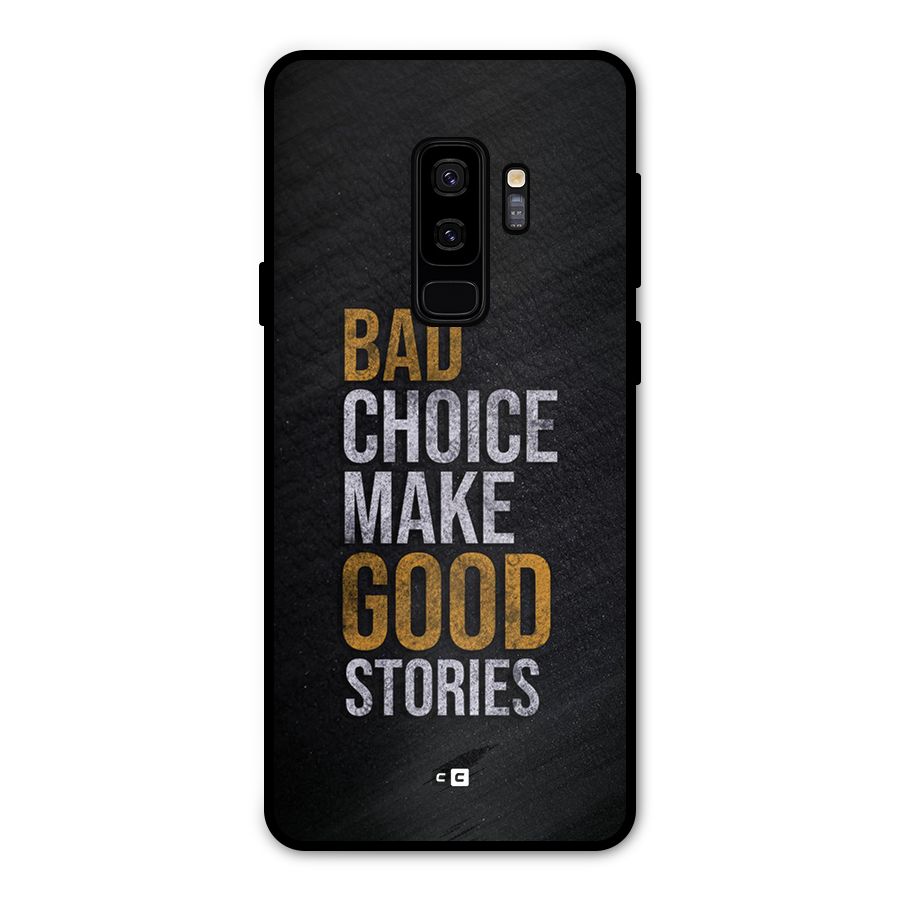 Make Good Stories Metal Back Case for Galaxy S9 Plus
