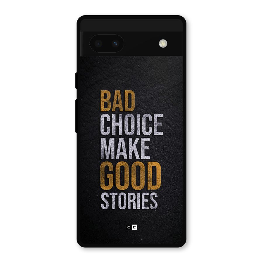 Make Good Stories Metal Back Case for Google Pixel 6a