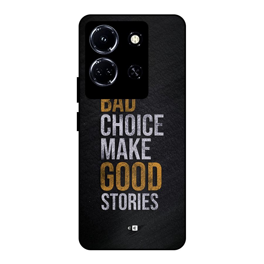 Make Good Stories Metal Back Case for Infinix Note 30 5G