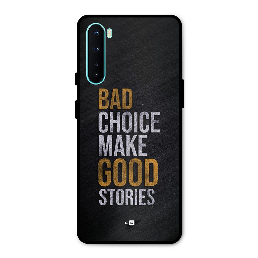 Make Good Stories Metal Back Case for OnePlus Nord