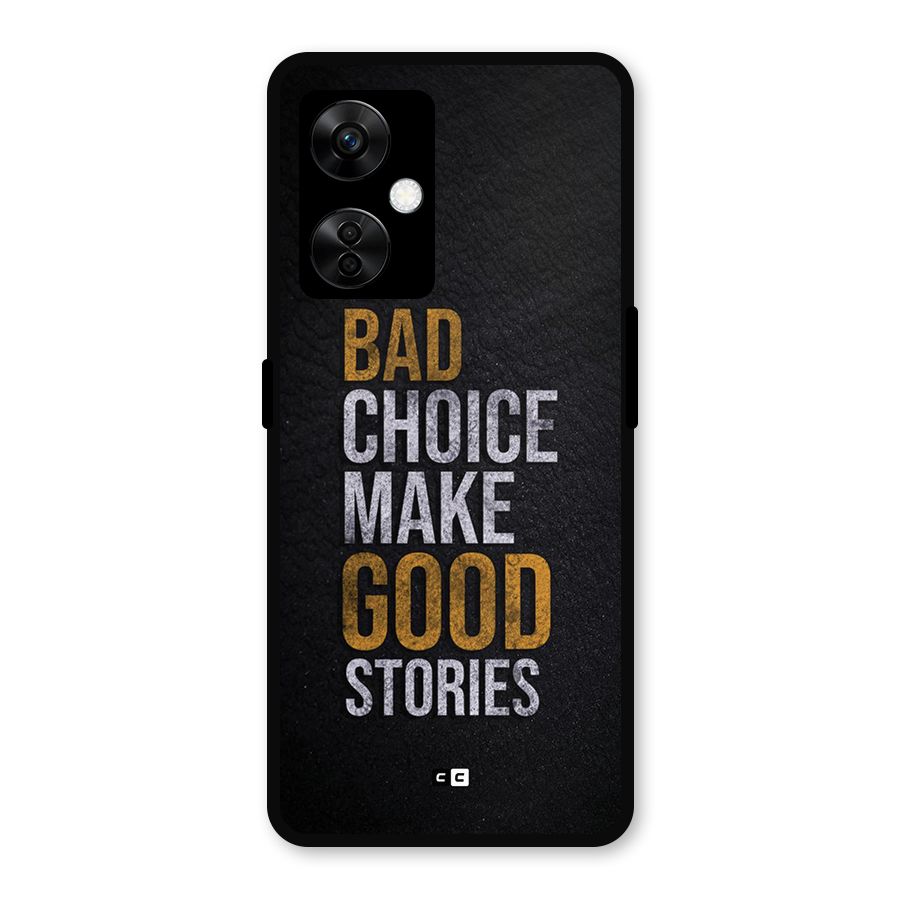 Make Good Stories Metal Back Case for OnePlus Nord CE 3 Lite