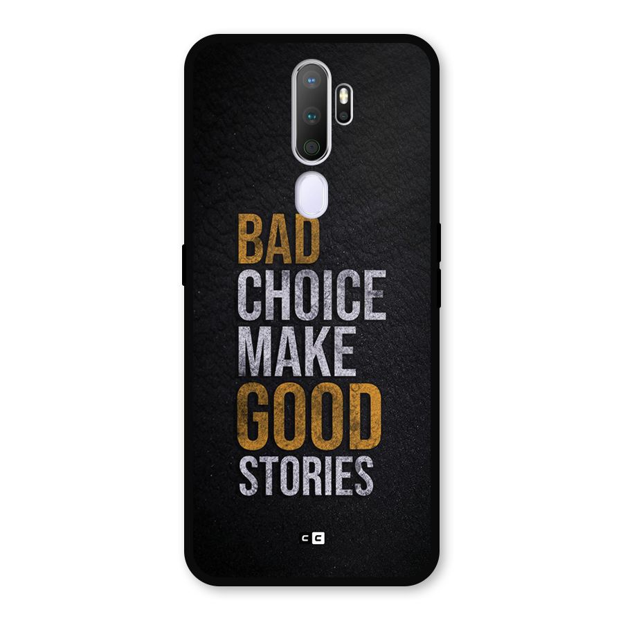 Make Good Stories Metal Back Case for Oppo A9 (2020)