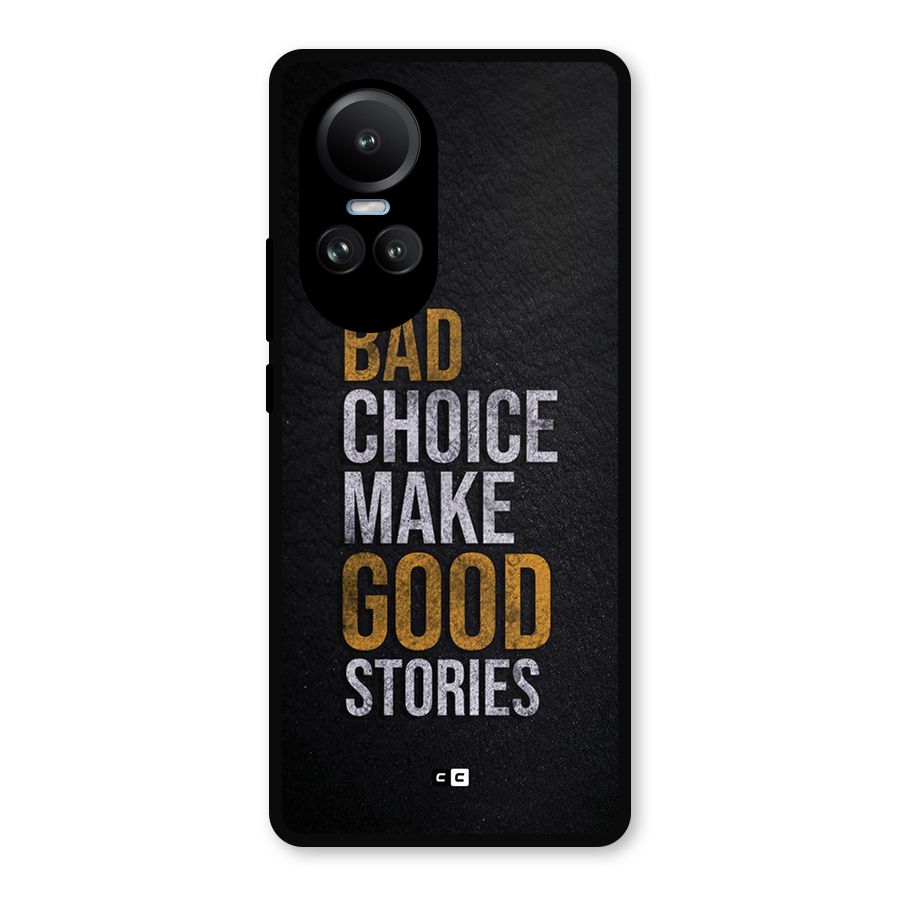 Make Good Stories Metal Back Case for Oppo Reno10 Pro