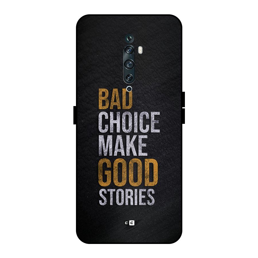Make Good Stories Metal Back Case for Oppo Reno2 Z
