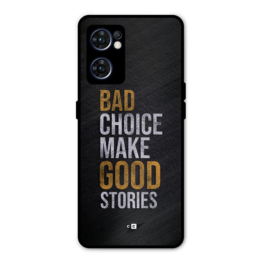 Make Good Stories Metal Back Case for Oppo Reno7 5G