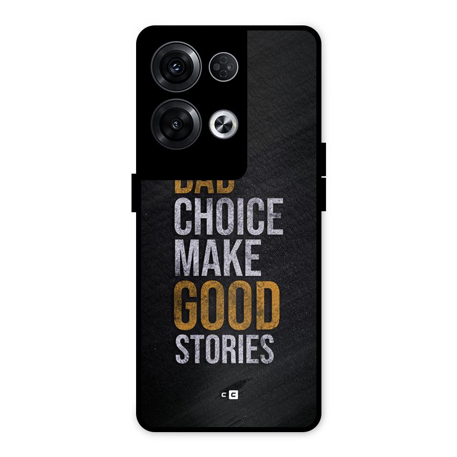 Make Good Stories Metal Back Case for Oppo Reno8 Pro 5G