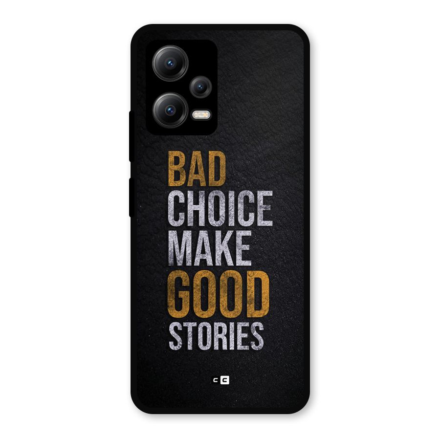 Make Good Stories Metal Back Case for Poco X5