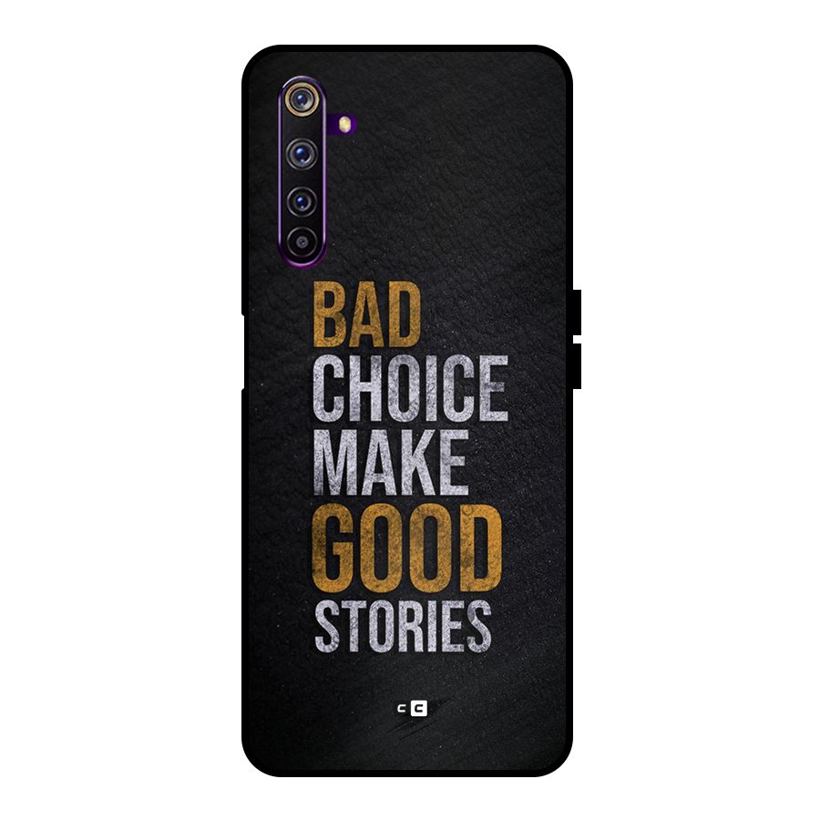 Make Good Stories Metal Back Case for Realme 6 Pro