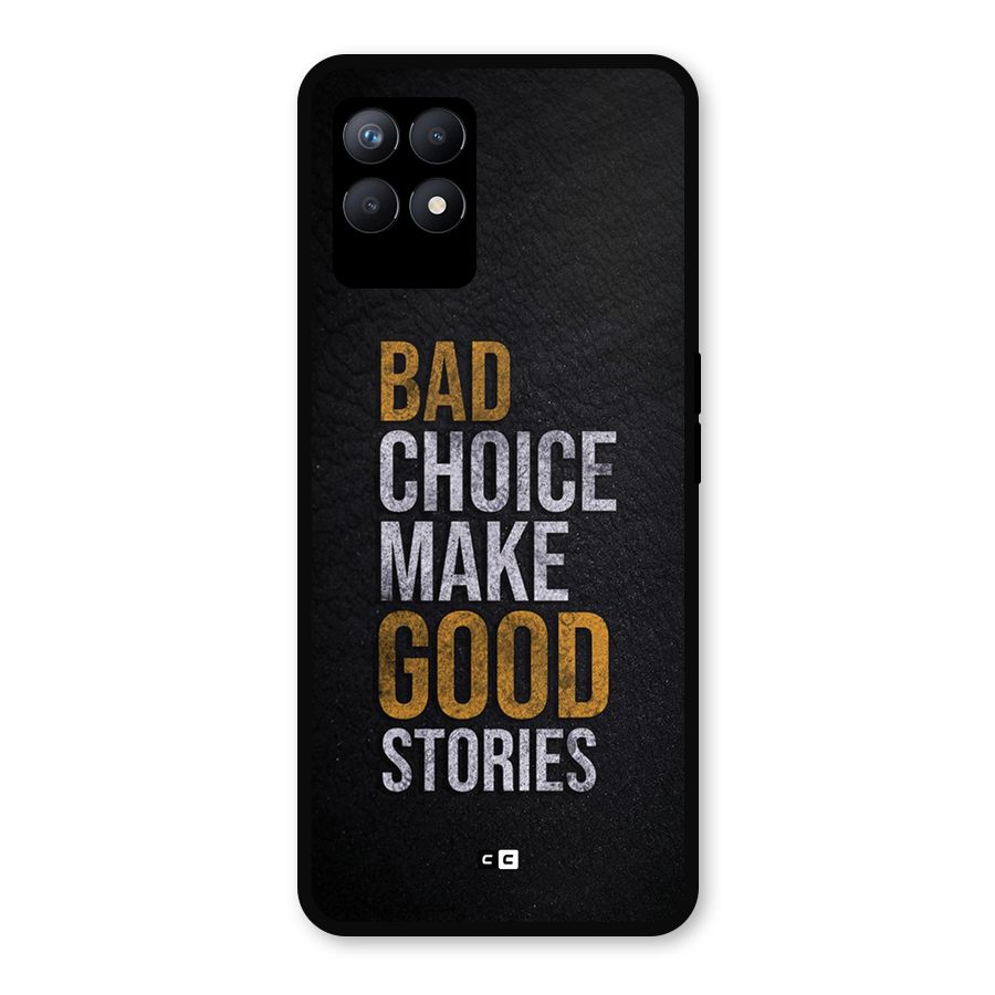 Make Good Stories Metal Back Case for Realme 8i