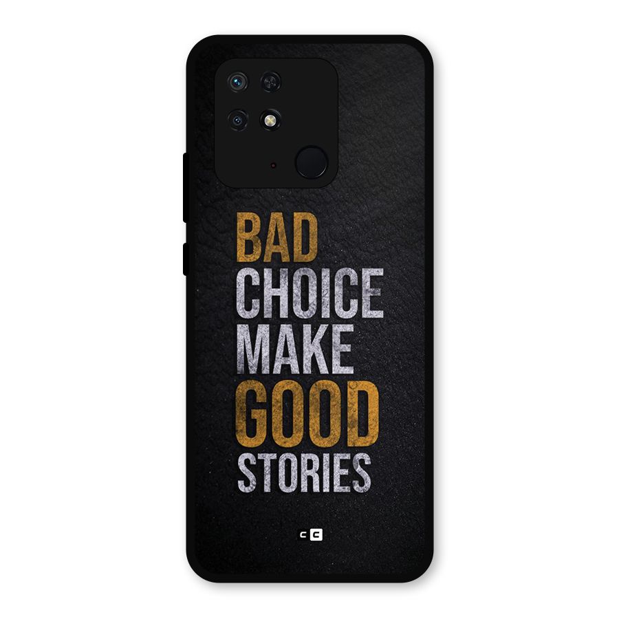 Make Good Stories Metal Back Case for Redmi 10 Power