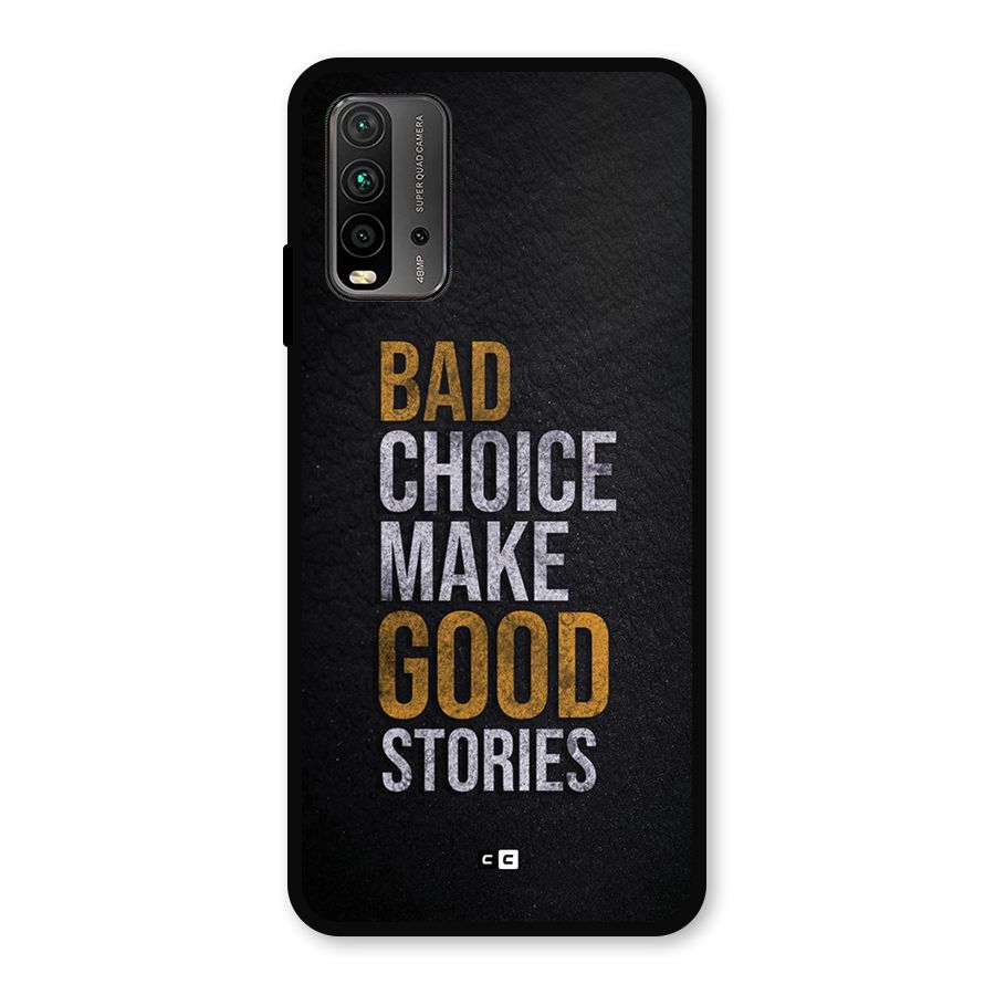 Make Good Stories Metal Back Case for Redmi 9 Power