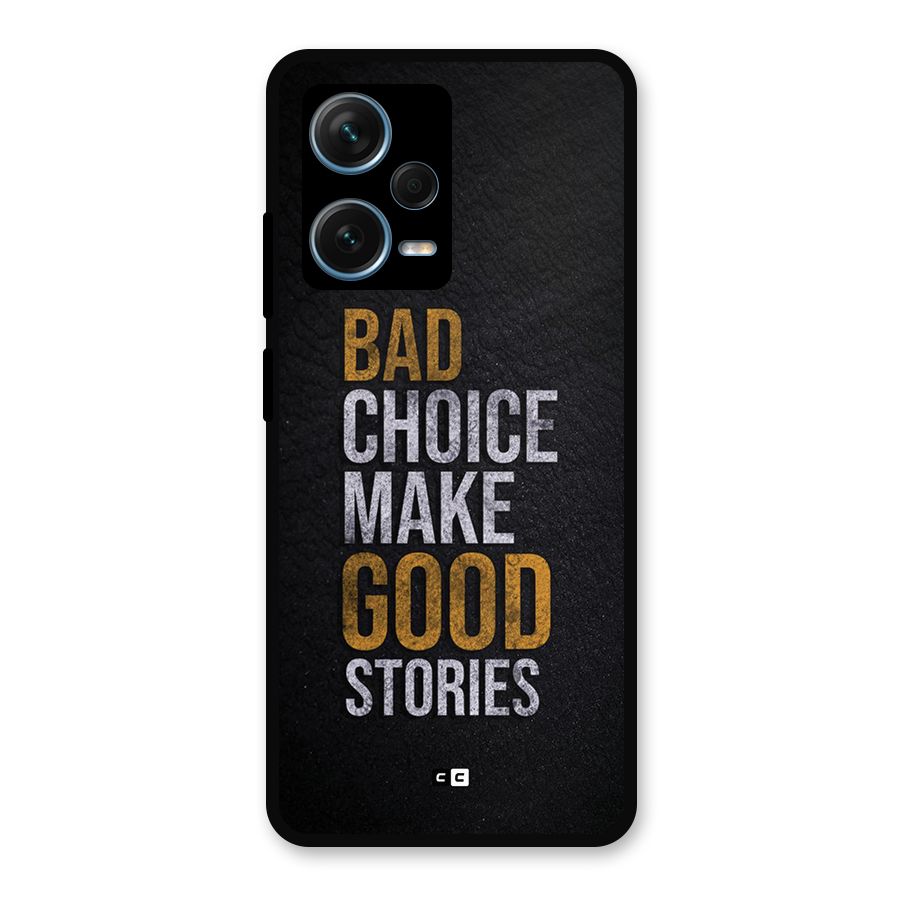 Make Good Stories Metal Back Case for Redmi Note 12 Pro Plus 5G