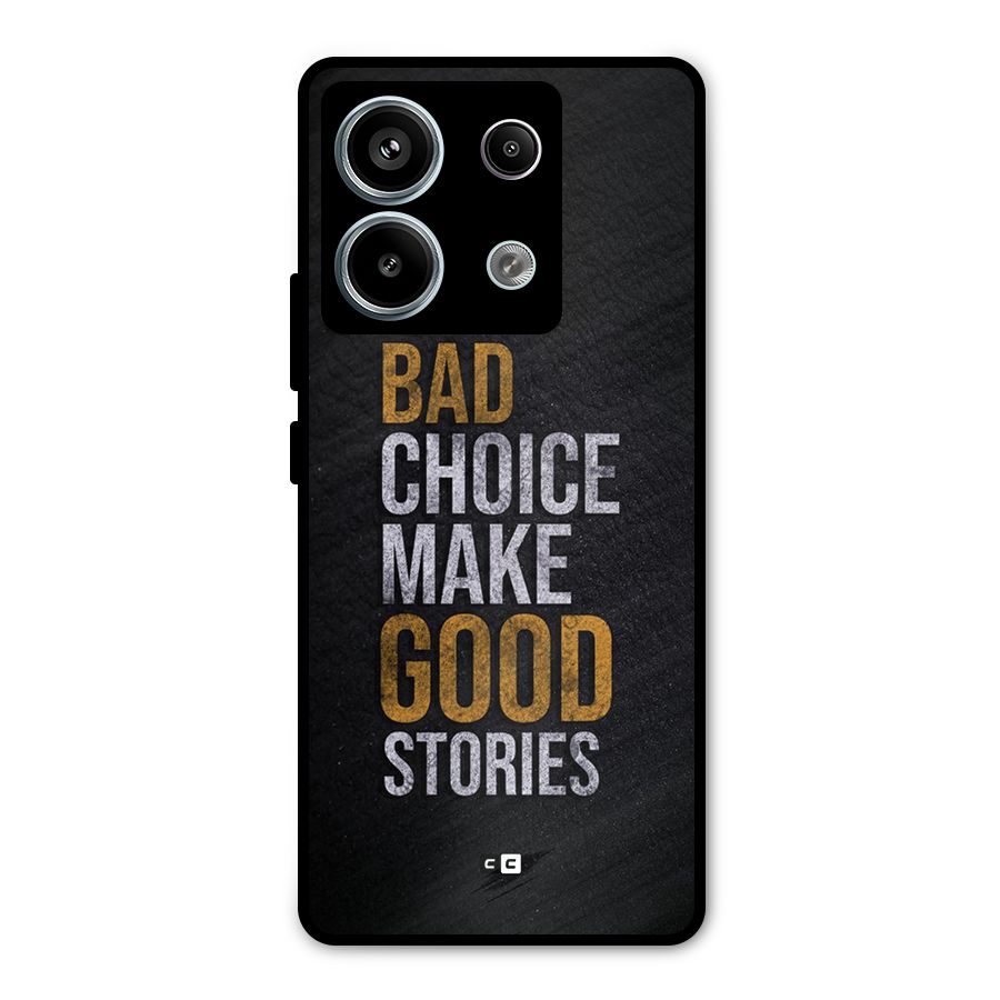 Make Good Stories Metal Back Case for Redmi Note 13 Pro 5G