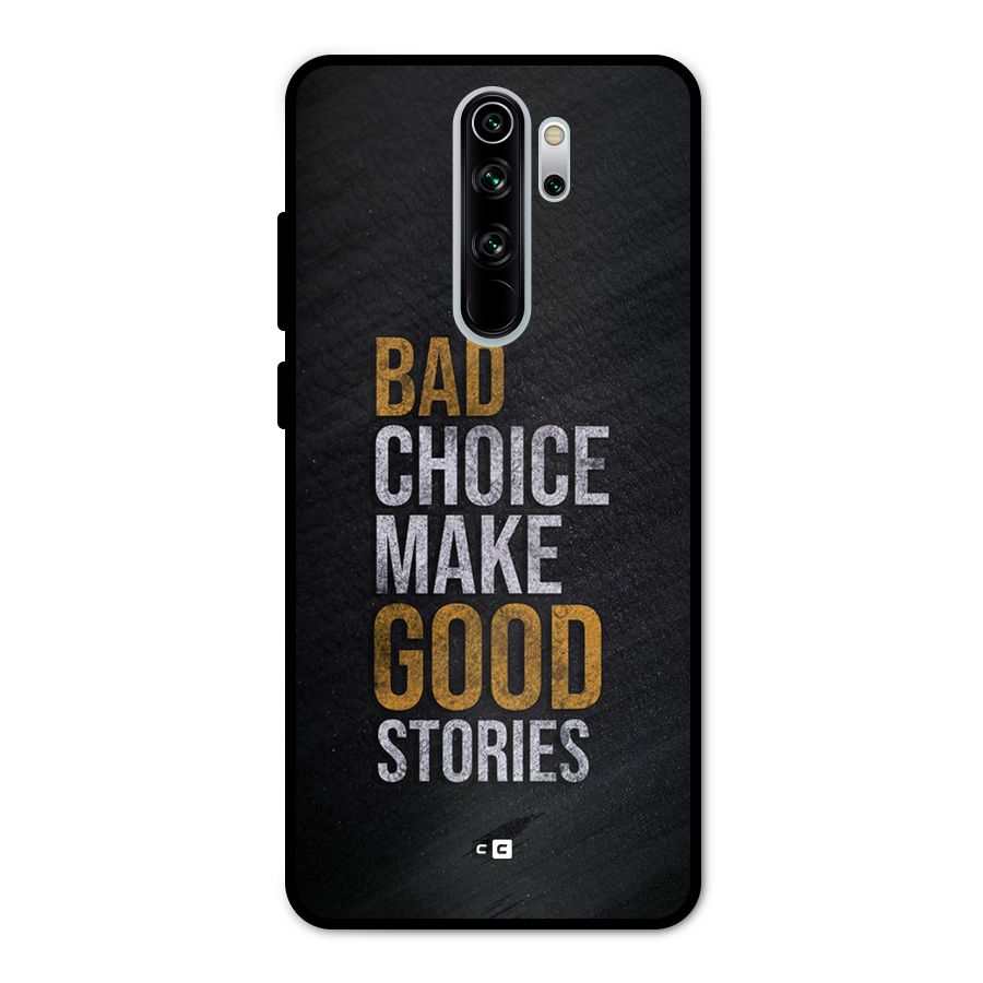Make Good Stories Metal Back Case for Redmi Note 8 Pro