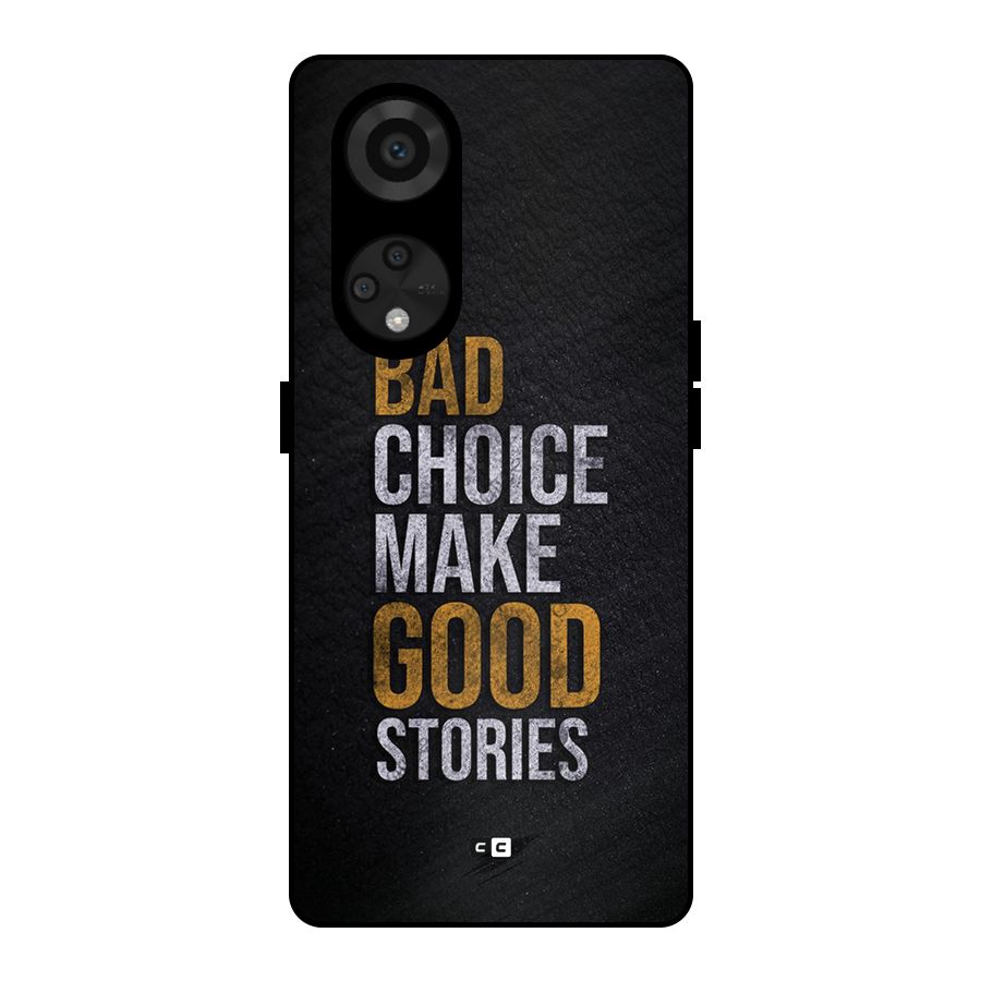 Make Good Stories Metal Back Case for Reno8 T 5G