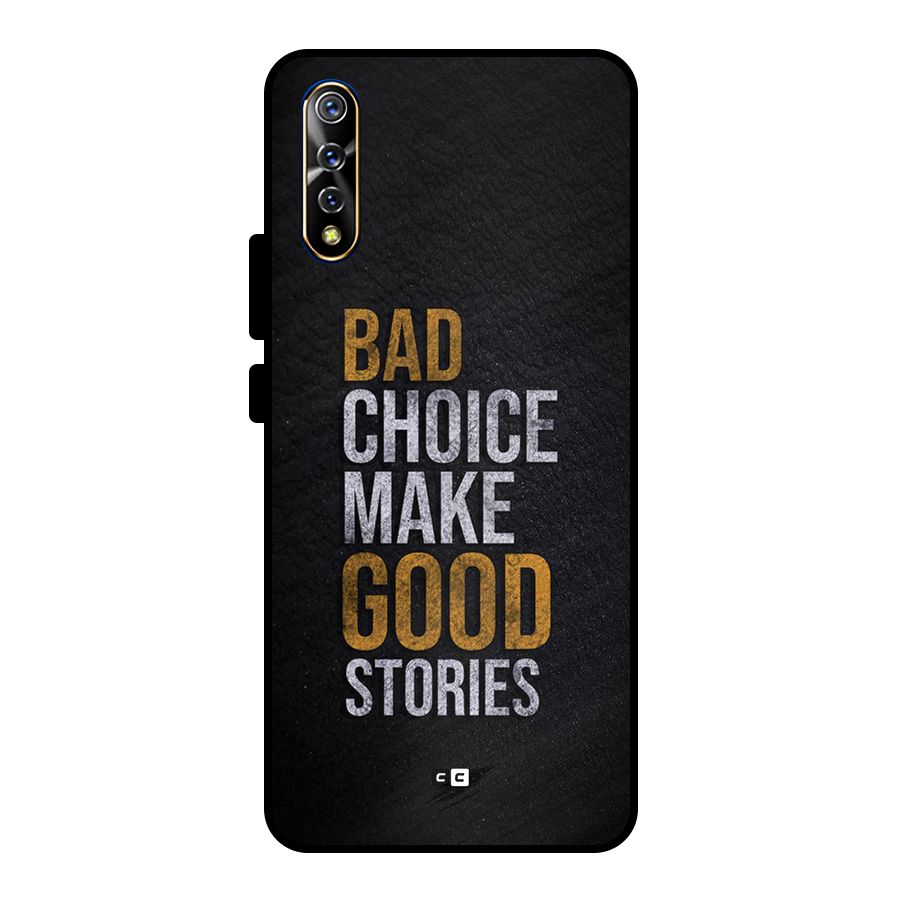 Make Good Stories Metal Back Case for Vivo S1