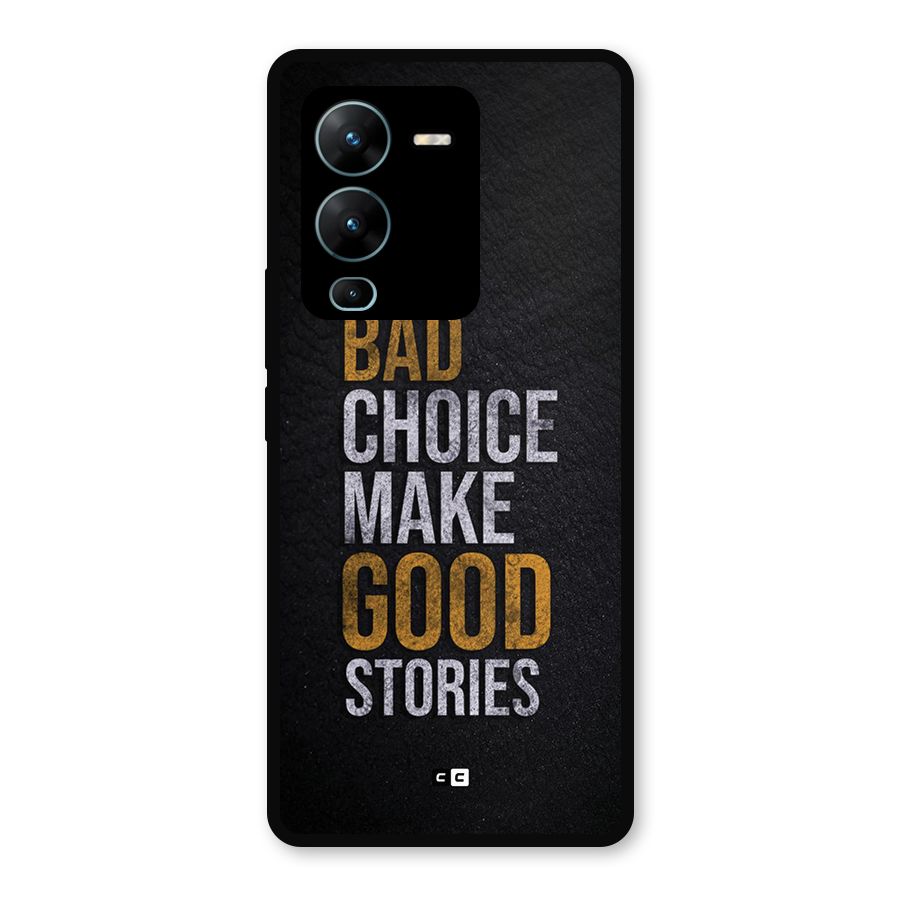 Make Good Stories Metal Back Case for Vivo V25 Pro