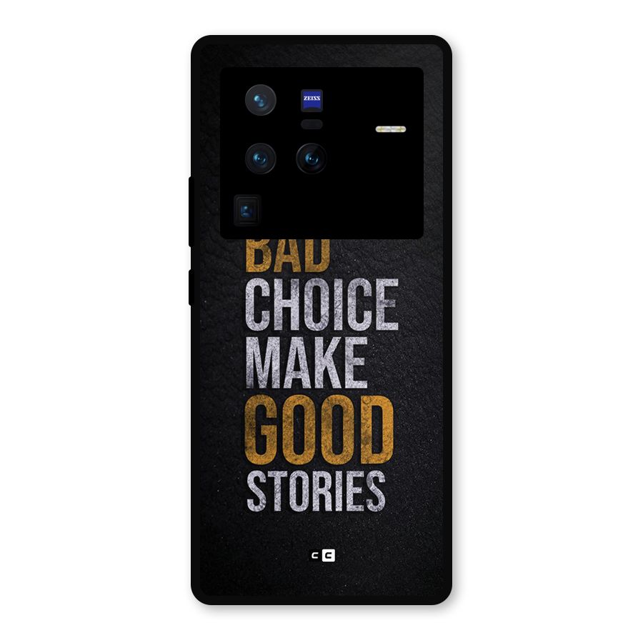 Make Good Stories Metal Back Case for Vivo X80 Pro
