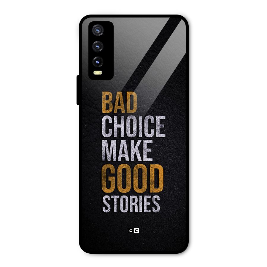 Make Good Stories Metal Back Case for Vivo Y20