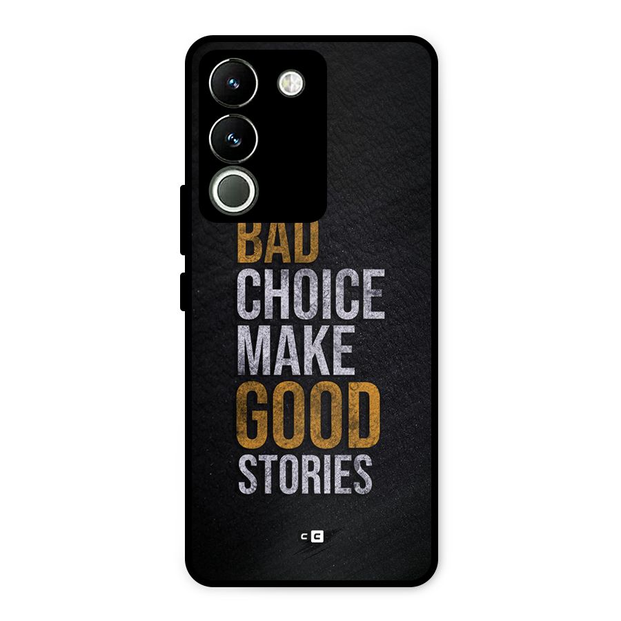 Make Good Stories Metal Back Case for Vivo Y200
